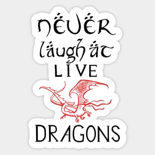 Live Dragons Sticker